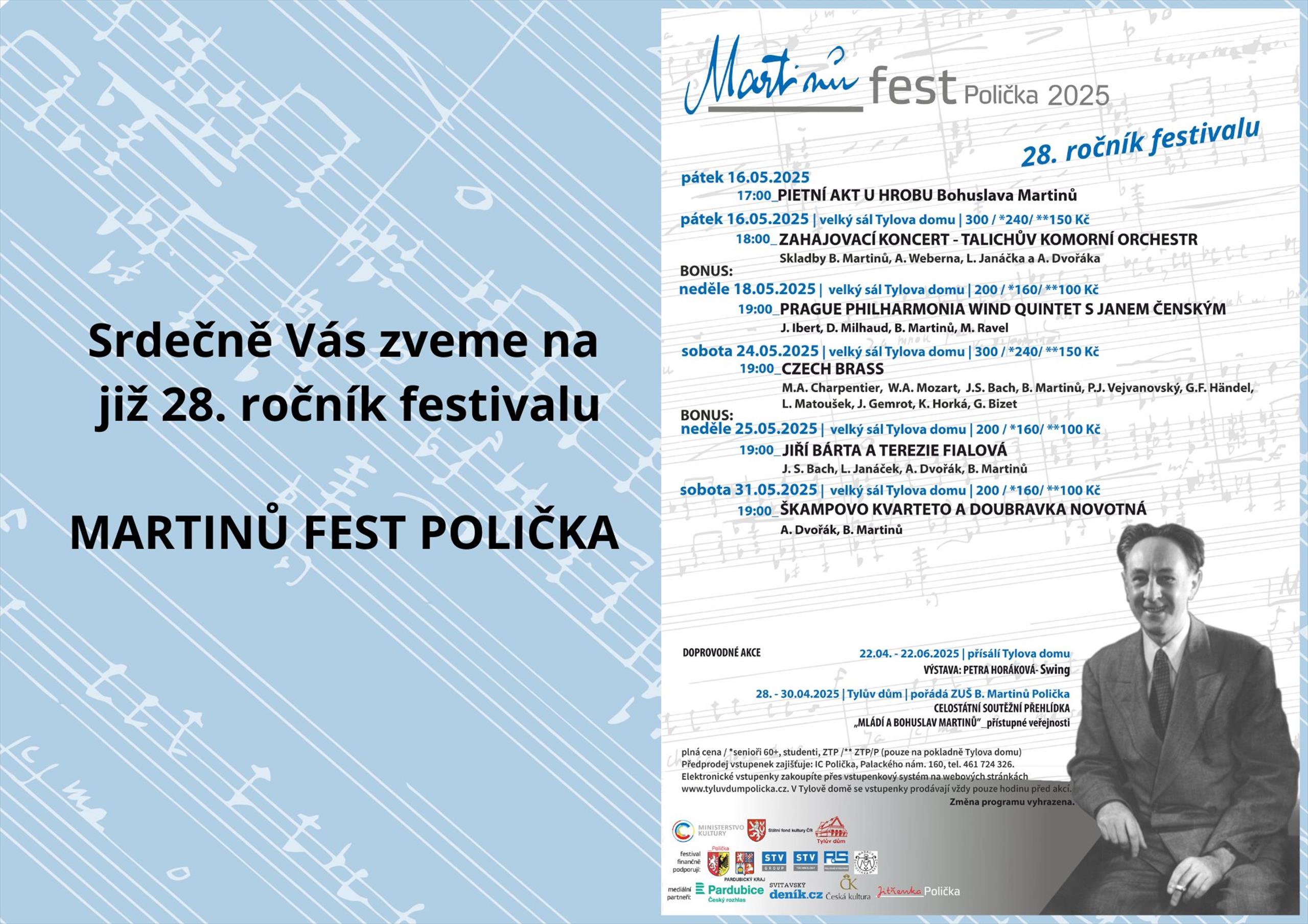 Martinů fest Polička 2025