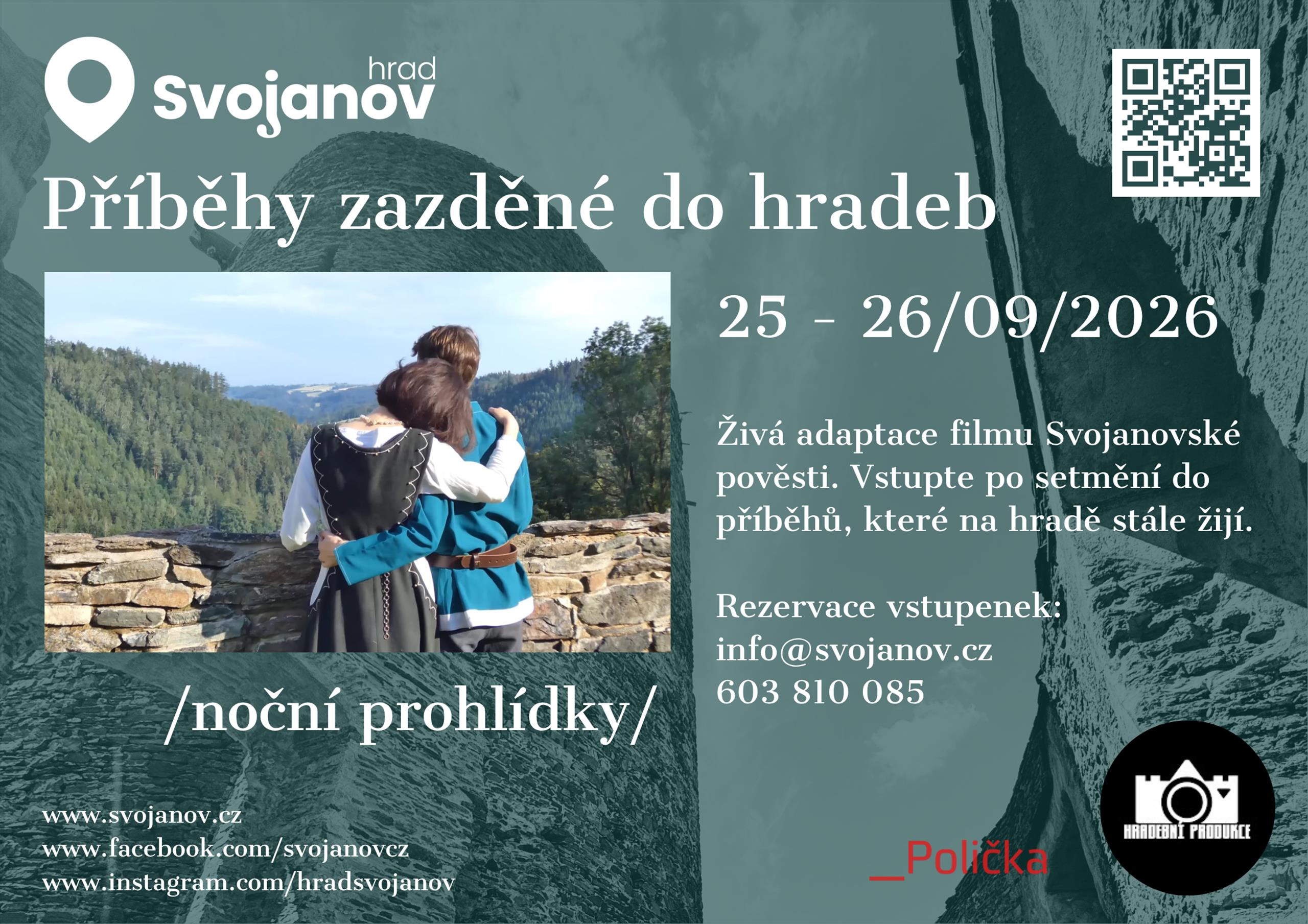Příběhy zazděné do hradeb na hradě Svojanově