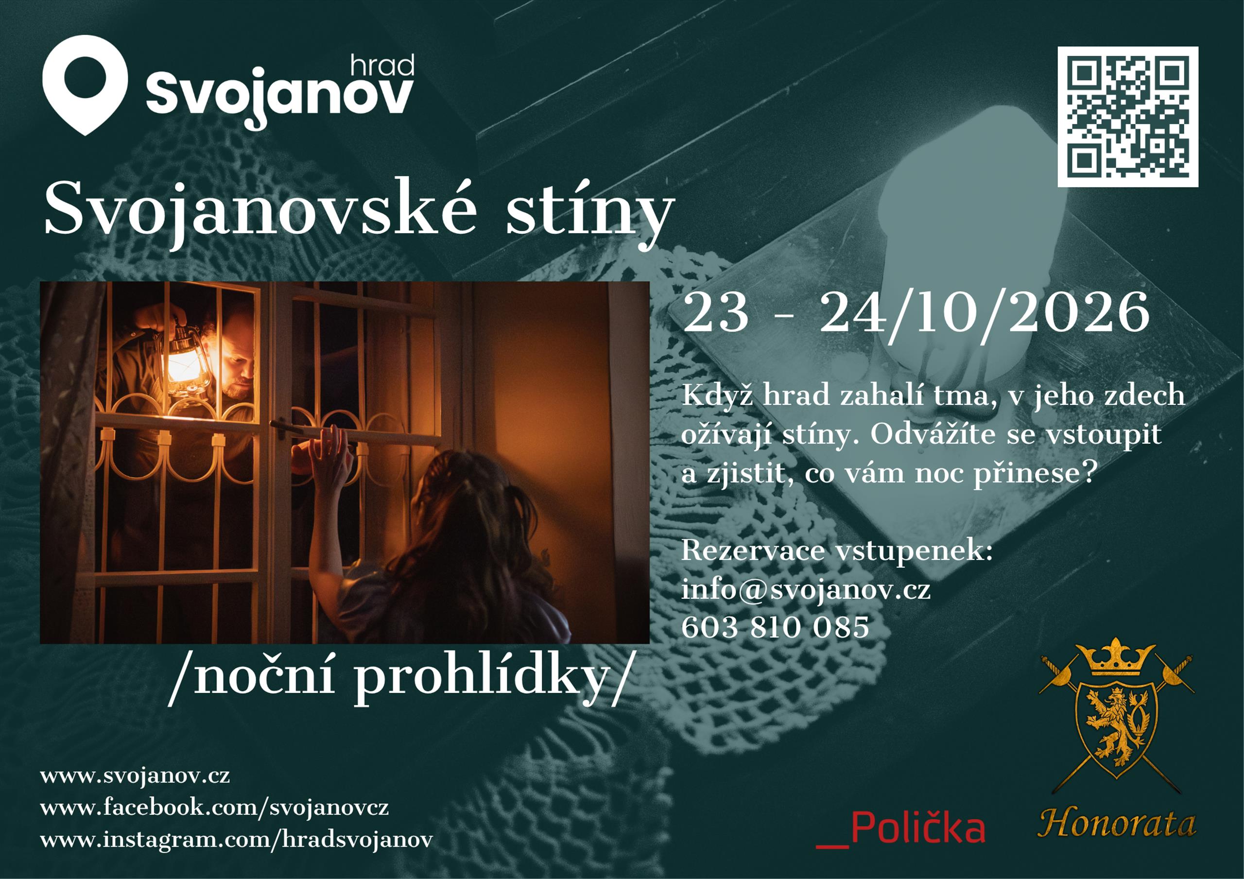 Noční prohlídky – Svojanovské stíny
